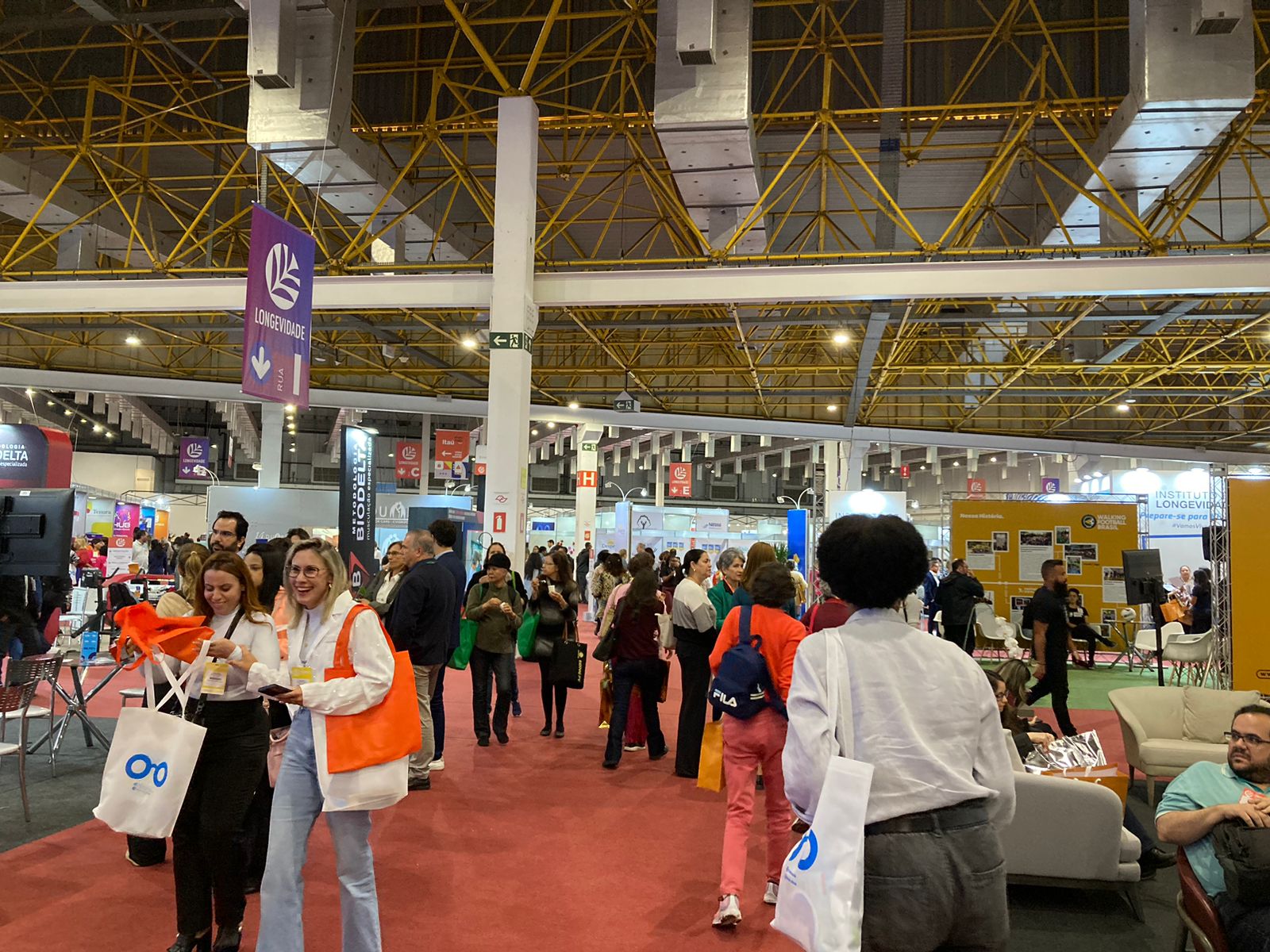 Na imagem, feira Longevidade Expo+Fórum